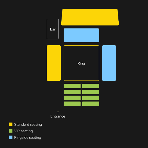 Chinnarach Stadium seating plan, Koh Phangan