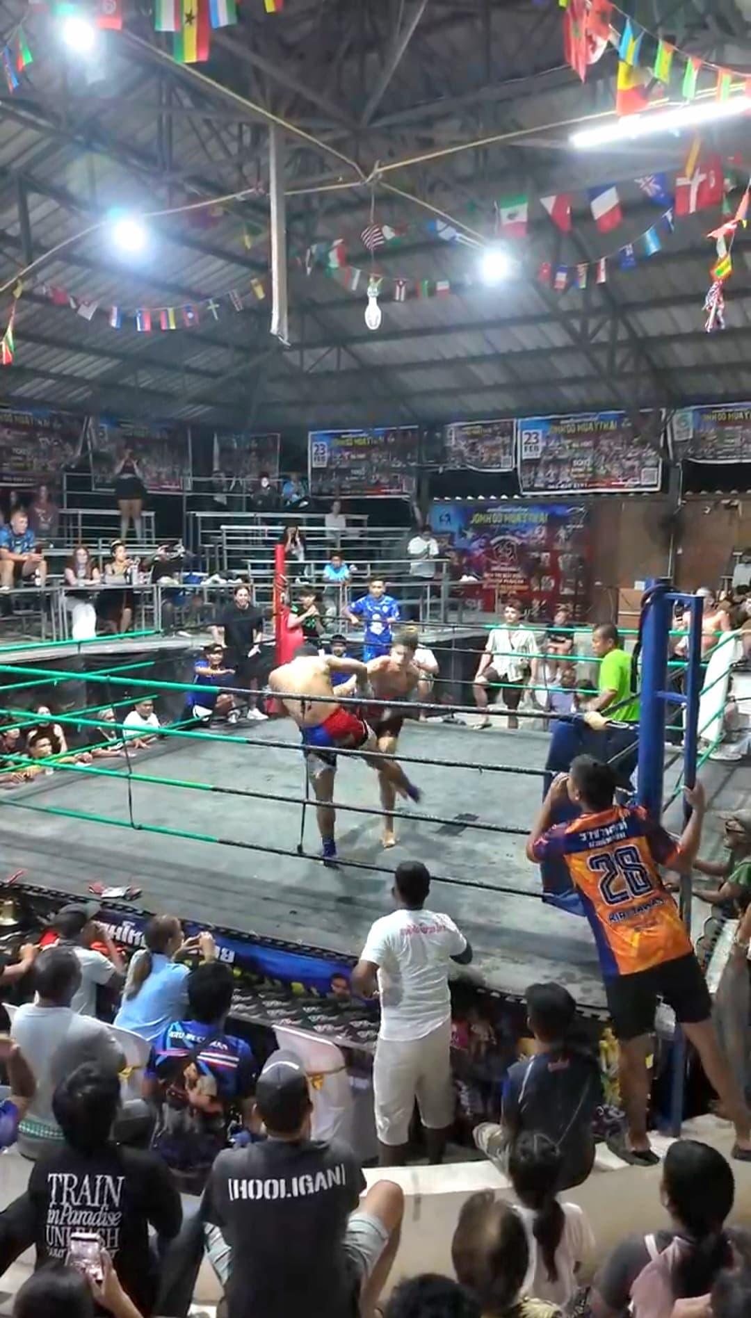 Muay Thai stadium in Koh Phangan — Jomhod Stadium Fight Night venue