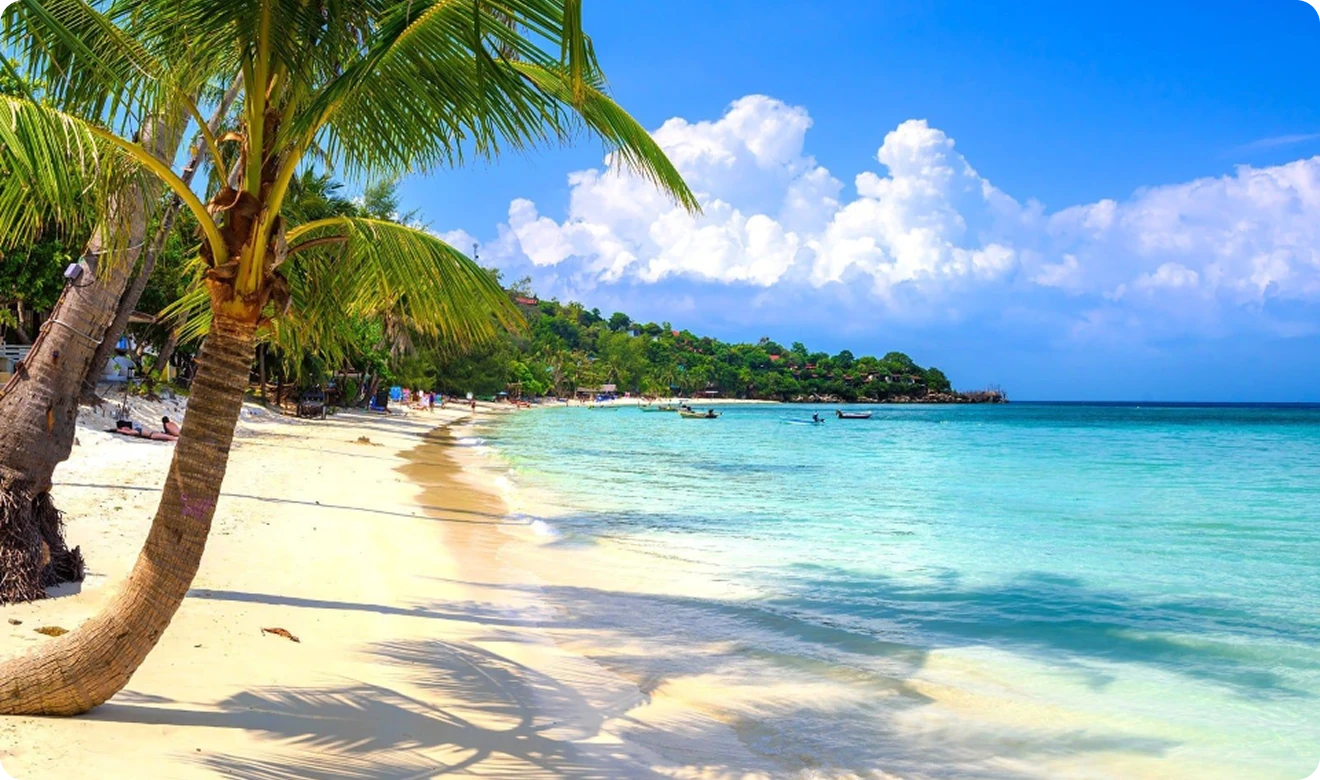 Visit 35 stunning beaches